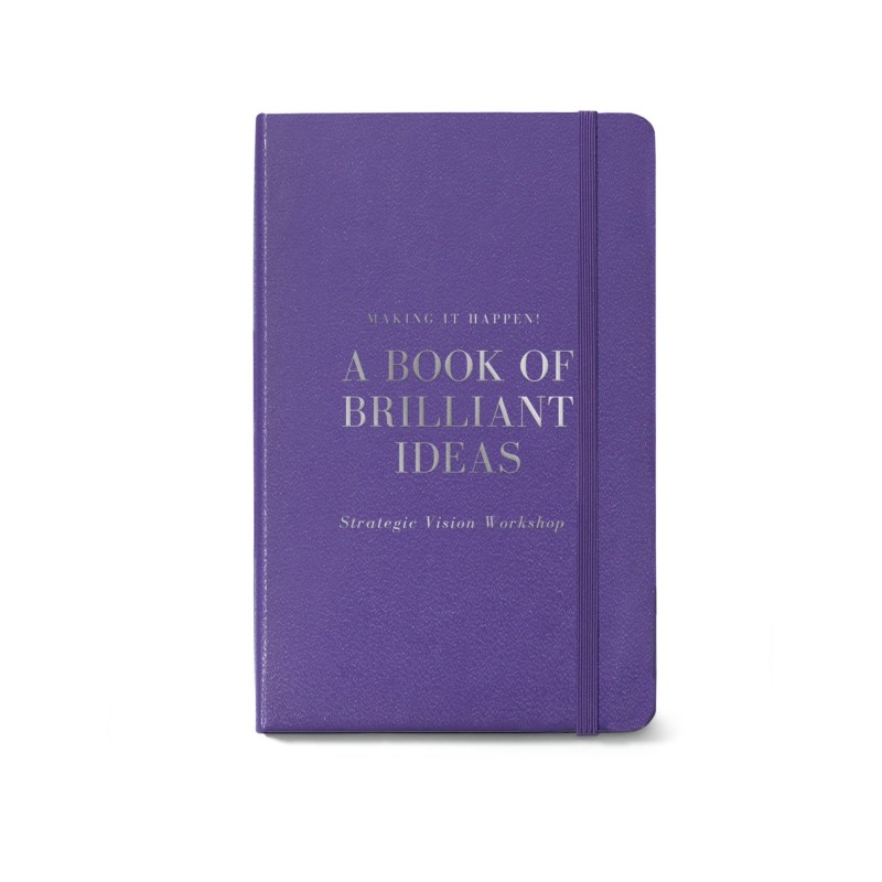 Moleskine® Hard Cover Ruled Large Notebook - Brilliant Violet 1 Moleskine® Hard Cover Ruled Large Notebook - Brilliant Violet 1