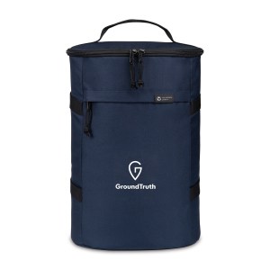 Renew rPET Backpack Cooler - Navy 1 Renew rPET Backpack Cooler - Navy 1