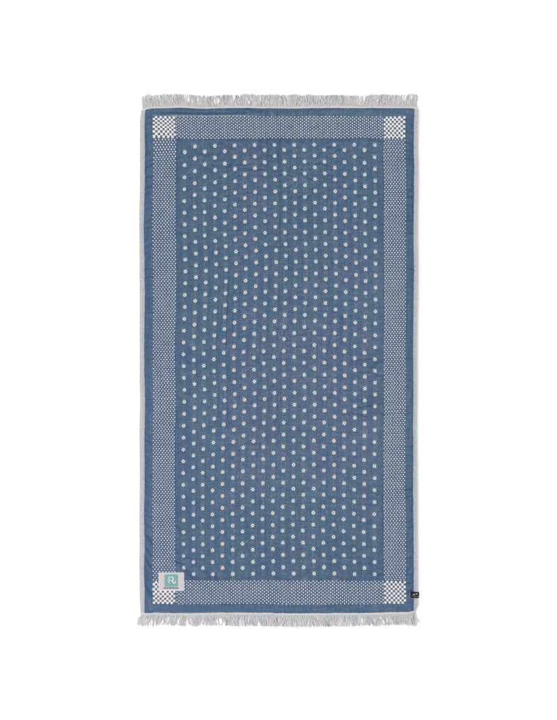 Slowtide® Driftweave Turkish Towel - Shogun Indigo 1 Slowtide® Driftweave Turkish Towel - Shogun Indigo 1