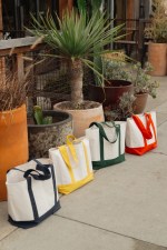 Large Canvas Tote - Green - Alternate Large Canvas Tote - Green - Alternate