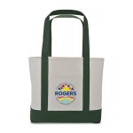 Large Canvas Tote - Green 1 Large Canvas Tote - Green 1