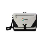Peak Recycled rPET Laptop Messenger Bag - Quiet Grey 1 Peak Recycled rPET Laptop Messenger Bag - Quiet Grey 1