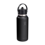 Hydro Flask Wide Flex Straw Cap Bottle 32 Oz. - Black - Alternate Hydro Flask Wide Flex Straw Cap Bottle 32 Oz. - Black - Alternate