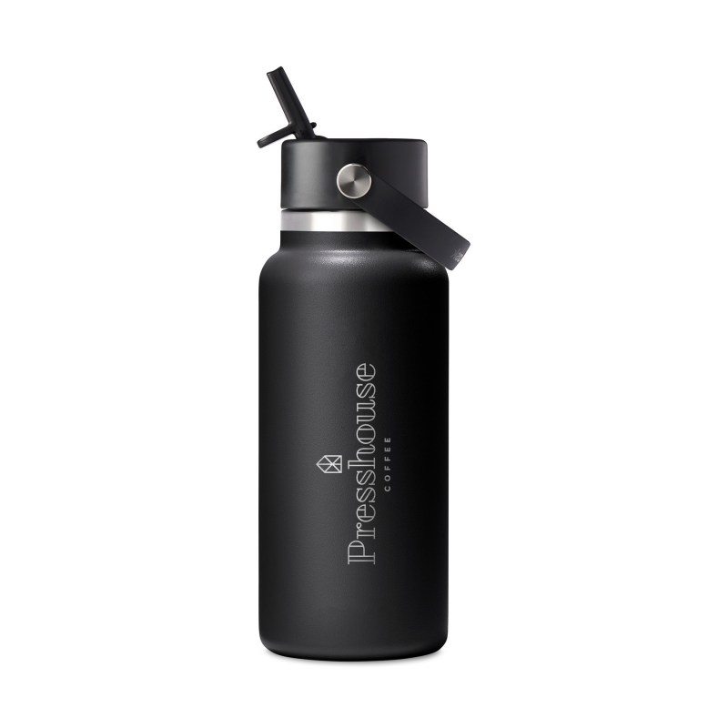 Hydro Flask Wide Flex Straw Cap Bottle 32 Oz. - Black 1 Hydro Flask Wide Flex Straw Cap Bottle 32 Oz. - Black 1
