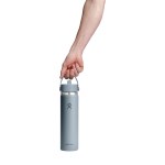 Hydro Flask Wide Flex Straw Cap Bottle 24 Oz. - Shale Gray - Alternate Hydro Flask Wide Flex Straw Cap Bottle 24 Oz. - Shale Gray - Alternate