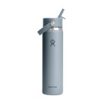 Hydro Flask Wide Flex Straw Cap Bottle 24 Oz. - Shale Gray - Alternate Hydro Flask Wide Flex Straw Cap Bottle 24 Oz. - Shale Gray - Alternate
