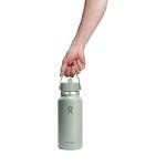 Hydro Flask Wide Flex Straw Cap Bottle 32 Oz. - Agave - Alternate Hydro Flask Wide Flex Straw Cap Bottle 32 Oz. - Agave - Alternate