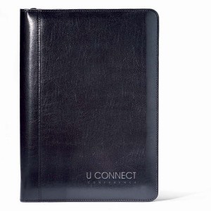 Wall Street Junior Writing Pad - Black 1 Wall Street Junior Writing Pad - Black 1