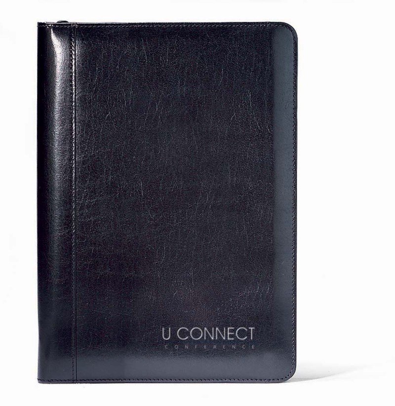 Wall Street Junior Writing Pad - Black 1 Wall Street Junior Writing Pad - Black 1