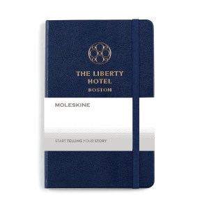 Moleskine® Hard Cover Ruled Medium Notebook - Navy Blue 1 Moleskine® Hard Cover Ruled Medium Notebook - Navy Blue 1