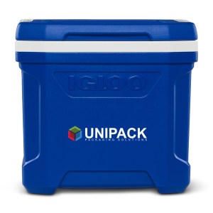 Igloo Profile II 16 Qt Cooler - White-Majestic Blue 1 Igloo Profile II 16 Qt Cooler - White-Majestic Blue 1