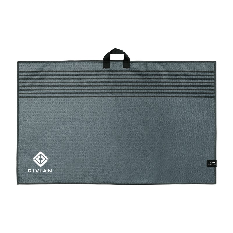 Slowtide® Fairway Quick Dry Golf Towel - Grey 1 Slowtide® Fairway Quick Dry Golf Towel - Grey 1