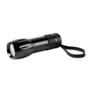 Mini LED Aluminum Flashlight - Black 1 Mini LED Aluminum Flashlight - Black 1