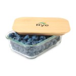 2 Cup Bamboo Storage Container - Bamboo - Alternate 2 Cup Bamboo Storage Container - Bamboo - Alternate