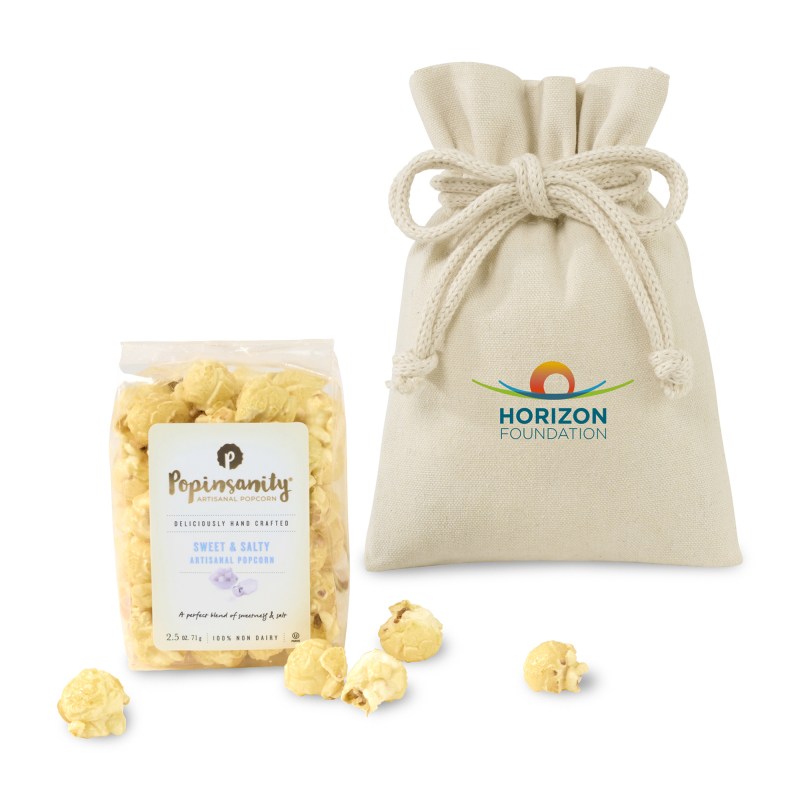 Poppinsanity Popcorn Snack Gift Bag - Natural 1 Poppinsanity Popcorn Snack Gift Bag - Natural 1
