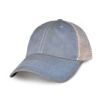 Merrimack Hat Co. Austin Vintage Trucker - Sky Blue-Tan 2 Merrimack Hat Co. Austin Vintage Trucker - Sky Blue-Tan 2