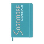 Moleskine Hard Cover Ruled Large Notebook - Reef Blue 1 Moleskine Hard Cover Ruled Large Notebook - Reef Blue 1