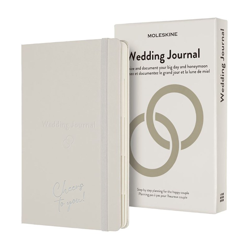 Moleskine® Passion Journal - Wedding - Pearl Grey 1 Moleskine® Passion Journal - Wedding - Pearl Grey 1