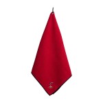 Ahead Microfiber Golf Towel - Red-Black 1 Ahead Microfiber Golf Towel - Red-Black 1
