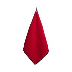 Ahead Microfiber Golf Towel - Red-Black 2 Ahead Microfiber Golf Towel - Red-Black 2