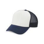 Merrimack Hat Co.® Bronx Trucker Cap - Navy-White 2 Merrimack Hat Co.® Bronx Trucker Cap - Navy-White 2
