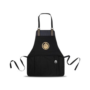 Charlie Cotton Grill Apron - Black 1 Charlie Cotton Grill Apron - Black 1