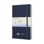 Moleskine® Hard Cover Large Sketchbook - Sapphire Blue - Alternate Moleskine® Hard Cover Large Sketchbook - Sapphire Blue - Alternate