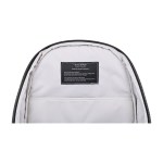 Travis & Wells® Lennox Recycled Nylon Laptop Backpack - Black - Alternate Travis & Wells® Lennox Recycled Nylon Laptop Backpack - Black - Alternate