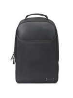 Travis & Wells® Lennox Recycled Nylon Laptop Backpack - Black 2 Travis & Wells® Lennox Recycled Nylon Laptop Backpack - Black 2