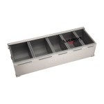 Cuisinart Outdoors Condiment and Topping Station - Stainless Steel 1 Cuisinart Outdoors Condiment and Topping Station - Stainless Steel 1