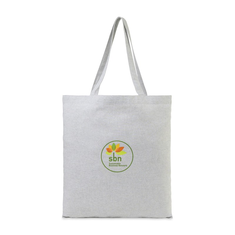 Recycled Cotton Tote - AWARE - Light Grey 1 Recycled Cotton Tote - AWARE - Light Grey 1