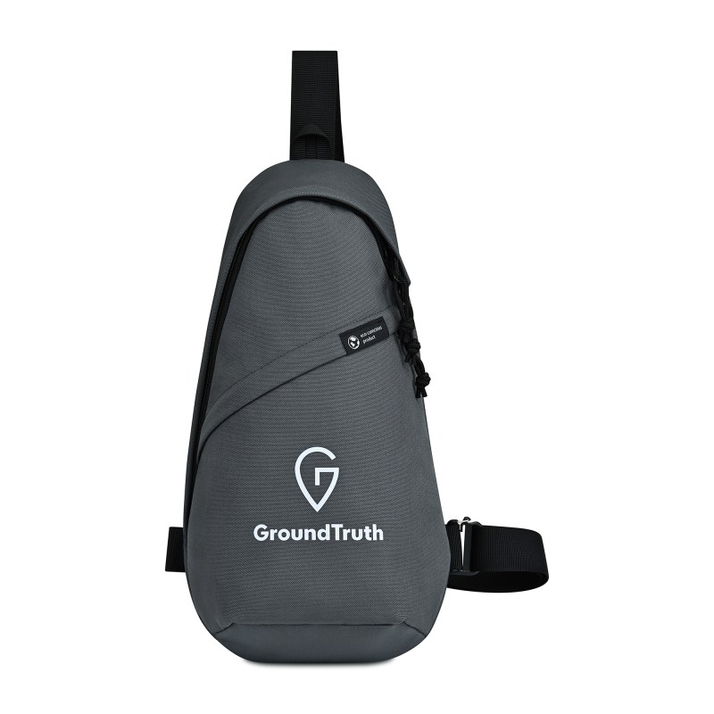 Renew Recycled rPET Sling Bag - Durango Grey 1 Renew Recycled rPET Sling Bag - Durango Grey 1