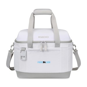 Igloo Day Chiller Recycled Poly XL Box 38 Can Soft Cooler - Cloud White 1 Igloo Day Chiller Recycled Poly XL Box 38 Can Soft Cooler - Cloud White 1