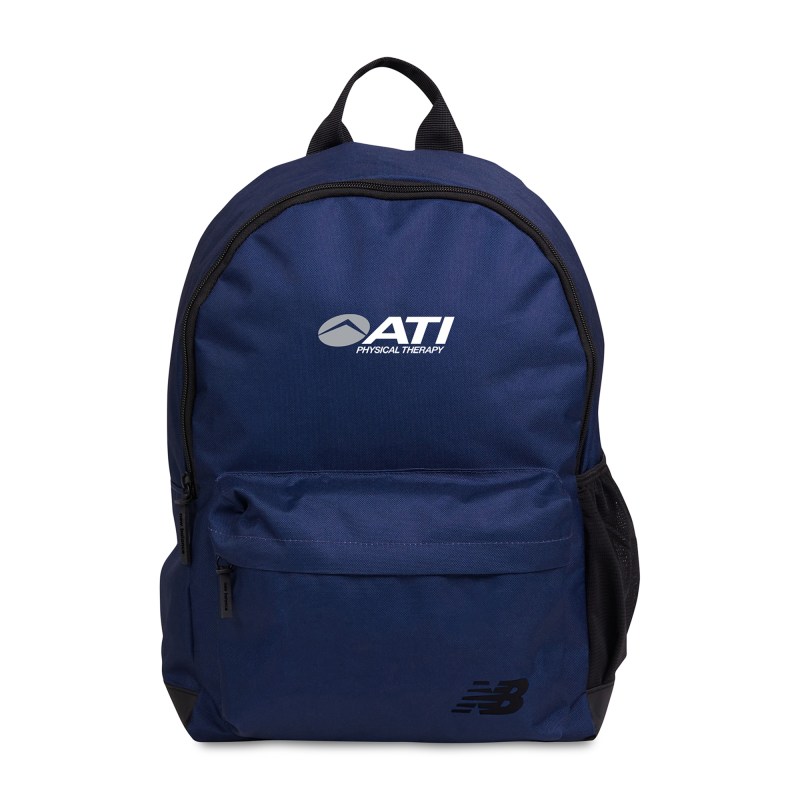 New Balance Essentials Recycled rPET Backpack - Navy 1 New Balance Essentials Recycled rPET Backpack - Navy 1