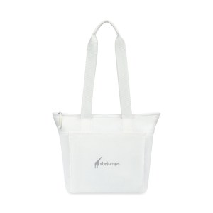 Aviana™ Rowan Recycled Nylon Tote Cooler - Aware™ - Marshmallow 1 Aviana™ Rowan Recycled Nylon Tote Cooler - Aware™ - Marshmallow 1