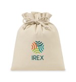 Canvas Drawstring Gift Bag - Large - Natural 1 Canvas Drawstring Gift Bag - Large - Natural 1