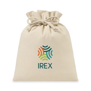 Canvas Drawstring Gift Bag - Large - Natural 1 Canvas Drawstring Gift Bag - Large - Natural 1