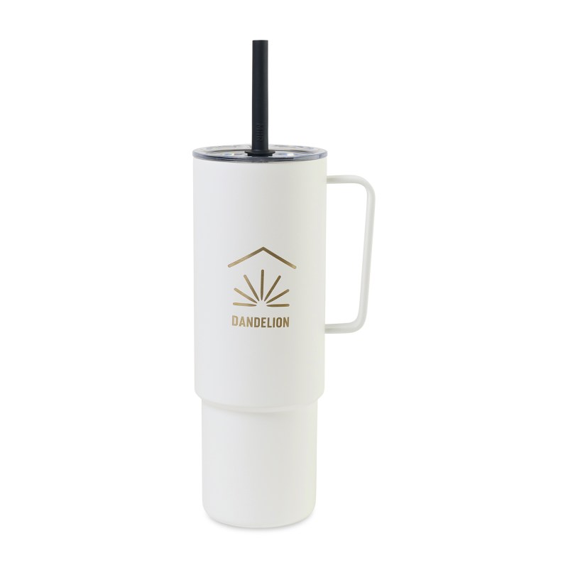 MiiR® All Day Straw Cup - 32 Oz. - White Powder 1 MiiR® All Day Straw Cup - 32 Oz. - White Powder 1