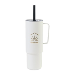 MiiR® All Day Straw Cup - 32 Oz. - White Powder 1 MiiR® All Day Straw Cup - 32 Oz. - White Powder 1