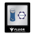 Ahead Switchfix Divot Repair Tool & Poker Chip Ball Marker Gift Set - Blue-Silver 1 Ahead Switchfix Divot Repair Tool & Poker Chip Ball Marker Gift Set - Blue-Silver 1