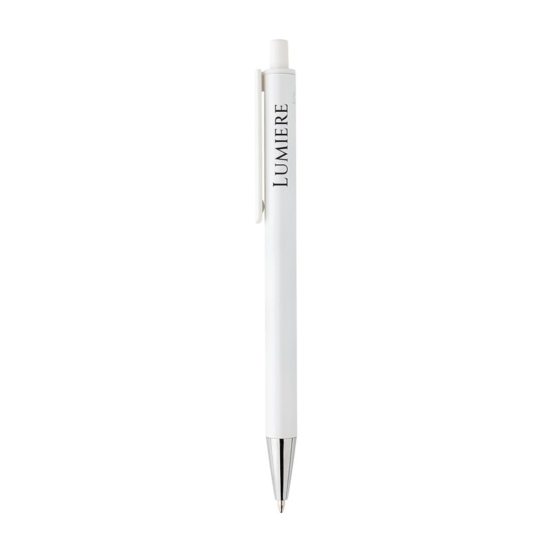Amisk Certified Recycled Aluminum Pen - White 1 Amisk Certified Recycled Aluminum Pen - White 1