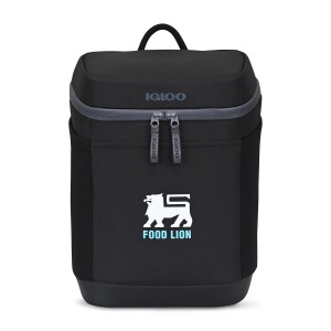 Igloo Day Chiller Recycled Poly Backpack 12 Can Soft Cooler - Black 1 Igloo Day Chiller Recycled Poly Backpack 12 Can Soft Cooler - Black 1