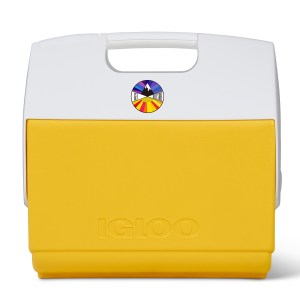 Igloo Playmate Pal 7 Qt Cooler - Yellow 1 Igloo Playmate Pal 7 Qt Cooler - Yellow 1