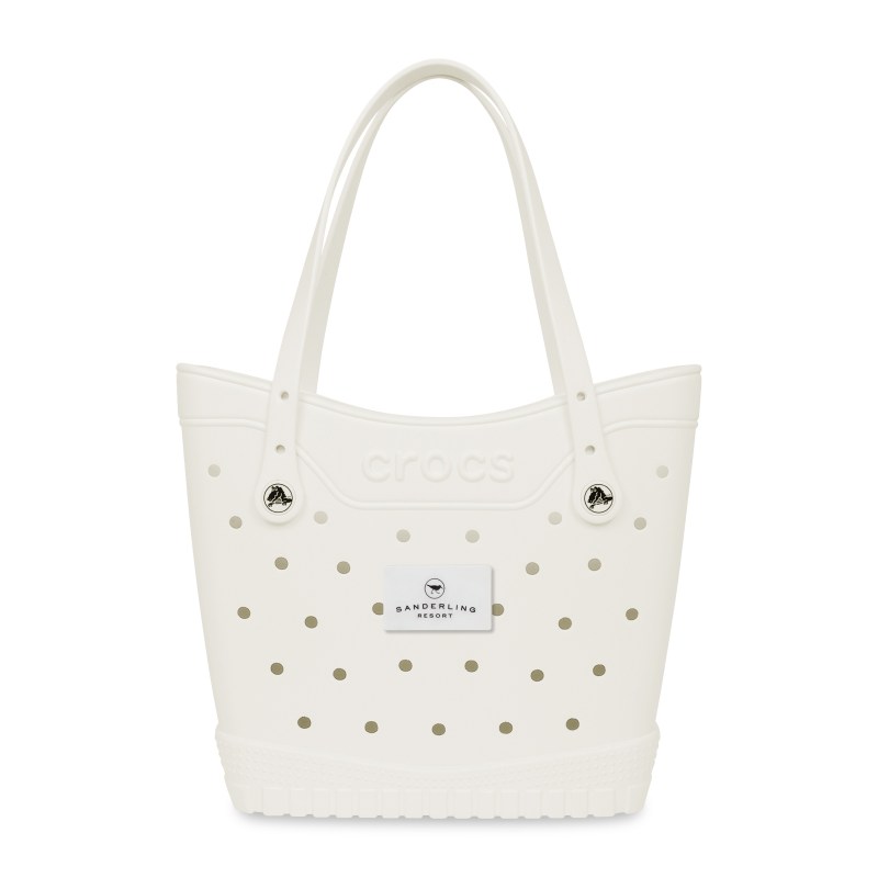 Crocs™ Classic Medium Tote - White 1 Crocs™ Classic Medium Tote - White 1