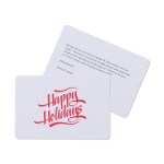 Happy Holidays Greeting Card - White 1 Happy Holidays Greeting Card - White 1