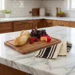 La Cuisine Cutting and Serving Board - Wood - Alternate La Cuisine Cutting and Serving Board - Wood - Alternate