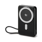 iLive Powered Wireless 10K Power Bank with USB-C and Stand - Black - Alternate iLive Powered Wireless 10K Power Bank with USB-C and Stand - Black - Alternate