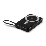 iLive Powered Wireless 10K Power Bank with USB-C and Stand - Black - Alternate iLive Powered Wireless 10K Power Bank with USB-C and Stand - Black - Alternate
