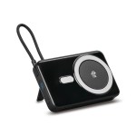 iLive Powered Wireless 10K Power Bank with USB-C and Stand - Black - Alternate iLive Powered Wireless 10K Power Bank with USB-C and Stand - Black - Alternate