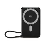iLive Powered Wireless 10K Power Bank with USB-C and Stand - Black 1 iLive Powered Wireless 10K Power Bank with USB-C and Stand - Black 1